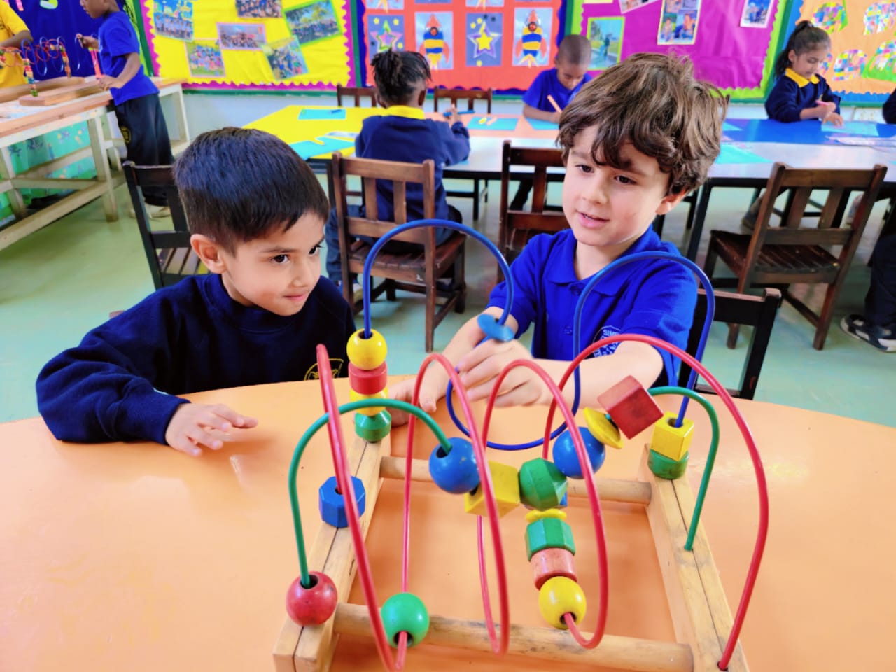 Early Years learners at play-based learning